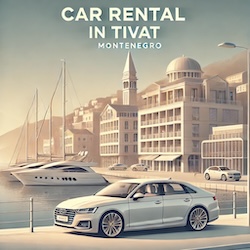 Car rental in  Tivat
